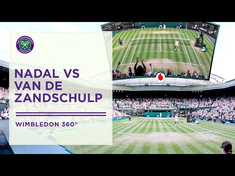 Rafael Nadal vs Botic van de Zandschulp | Wimbledon Uncovered in 360° | Wimbledon 2022