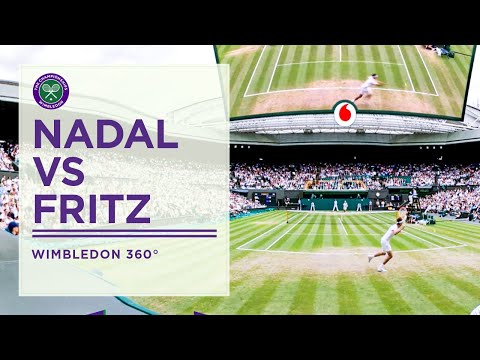 Rafael Nadal vs Taylor Fritz | Wimbledon Uncovered in 360°