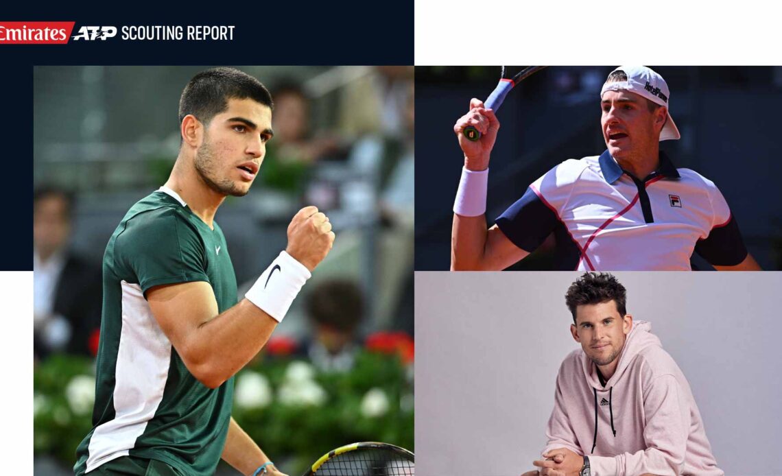 Scouting Report: Alcaraz, Isner & Thiem Headline Umag, Atlanta & Kitzbuhel | ATP Tour