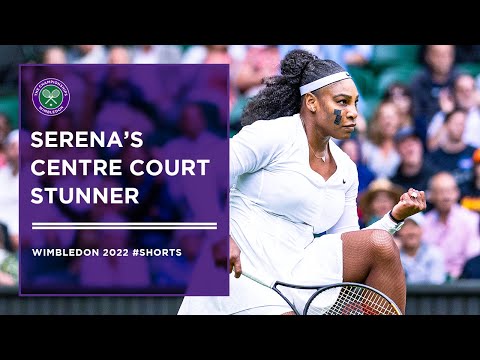 Serena Williams' Stunning Drop Shot