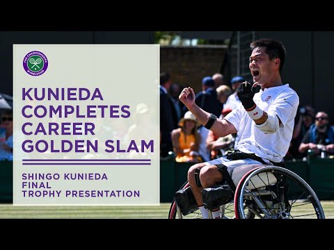 Shingo Kunieda Completes Career Golden Slam | Wimbledon 2022