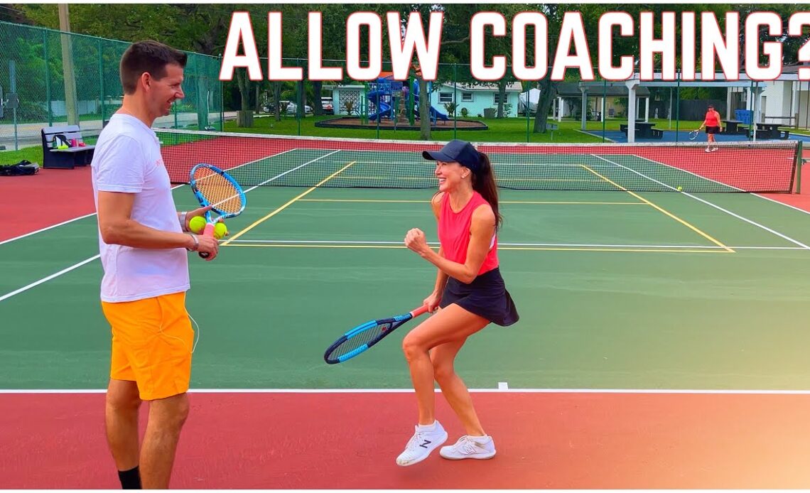 Should Coaching be Allowed in Tennis? VCP Tennis
