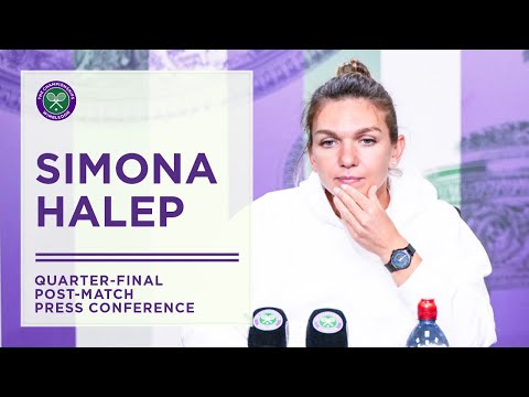 Simona Halep Quarter-Final Press Conference | Wimbledon 2022