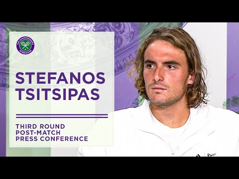 Stefanos Tsitsipas Third Round Post-Match Press Conference | Wimbledon 2022