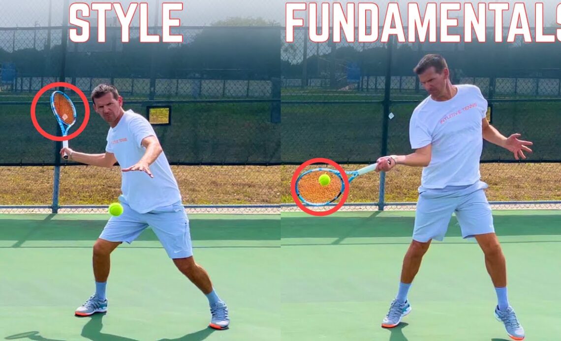 Style vs Fundamentals | Why All Professional Tennis Players Have Differences in Technique