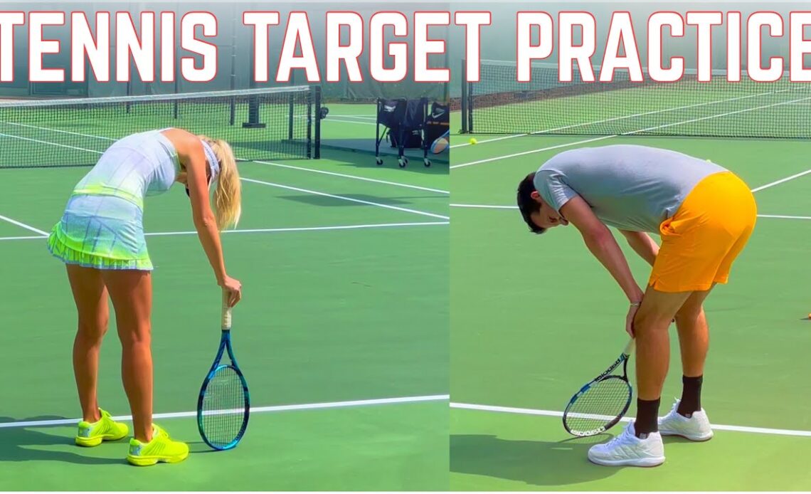 Target Practice Tennis Drills with WTA Player Ema Burgic Bucko
