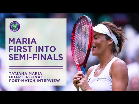 Tatjana Maria Reaches Semi-Finals | Wimbledon 2022