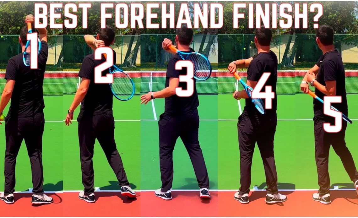 The 5 Forehand Finishes | Which one Works Best for Rec Level?