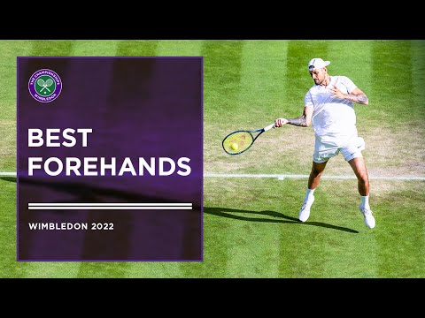 The Best Forehands of The Championships | Wimbledon 2022