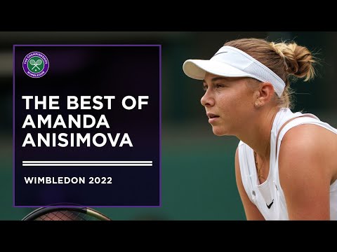 The Best of Amanda Anisimova in Week One | Wimbledon 2022