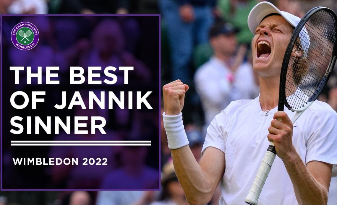 The Best of Jannik Sinner | Wimbledon 2022
