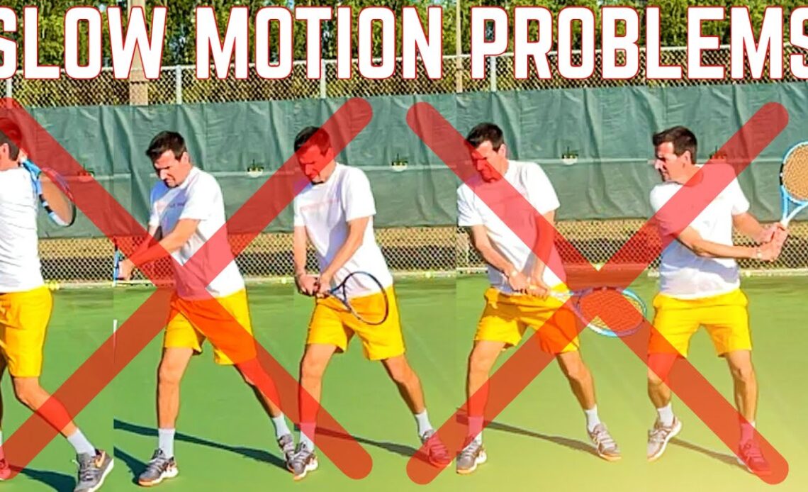 The Dangers of Watching Professional Tennis Player Slow Motion Footage