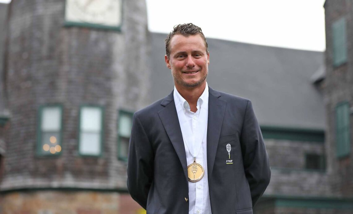 'The Hall Of Fame Seemed So Far Away': Emotional Lleyton Hewitt Inducted In Newport | ATP Tour