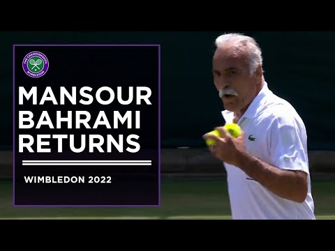 The Incredible Mansour Bahrami Returns | Wimbledon 2022