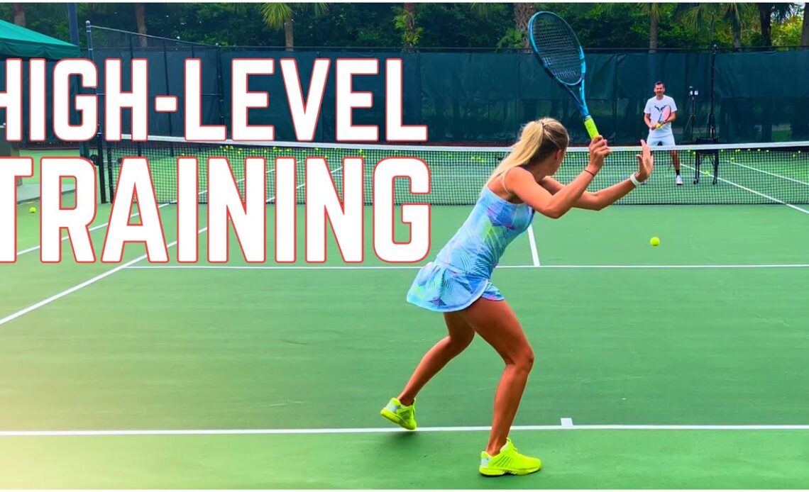Training Session with Former WTA Professional Tennis Player (7 Time All-American)