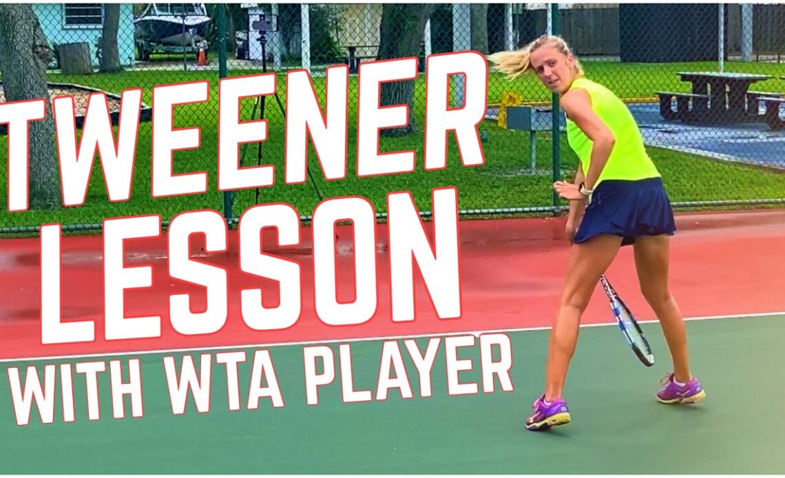 Tweener Lesson with Former WTA Player Ema Burgic Bucko