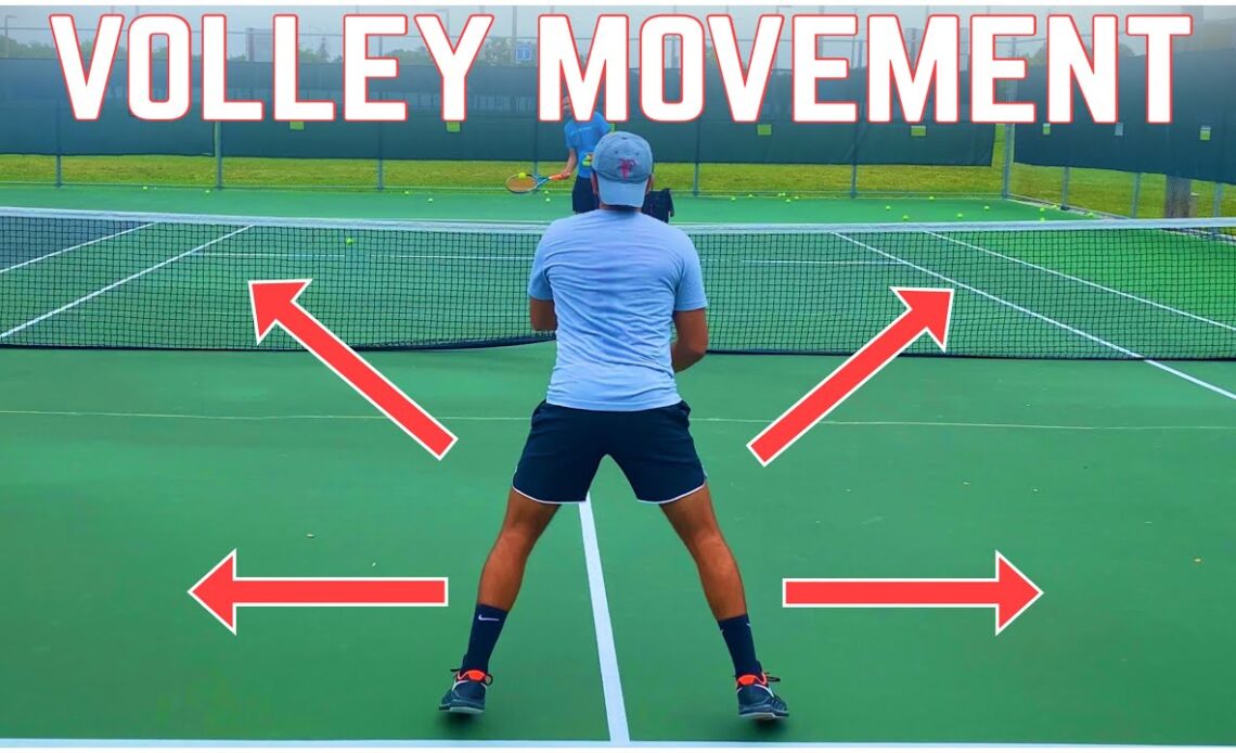 Volley Movement | Tennis Lesson with 4.5 NTRP Player