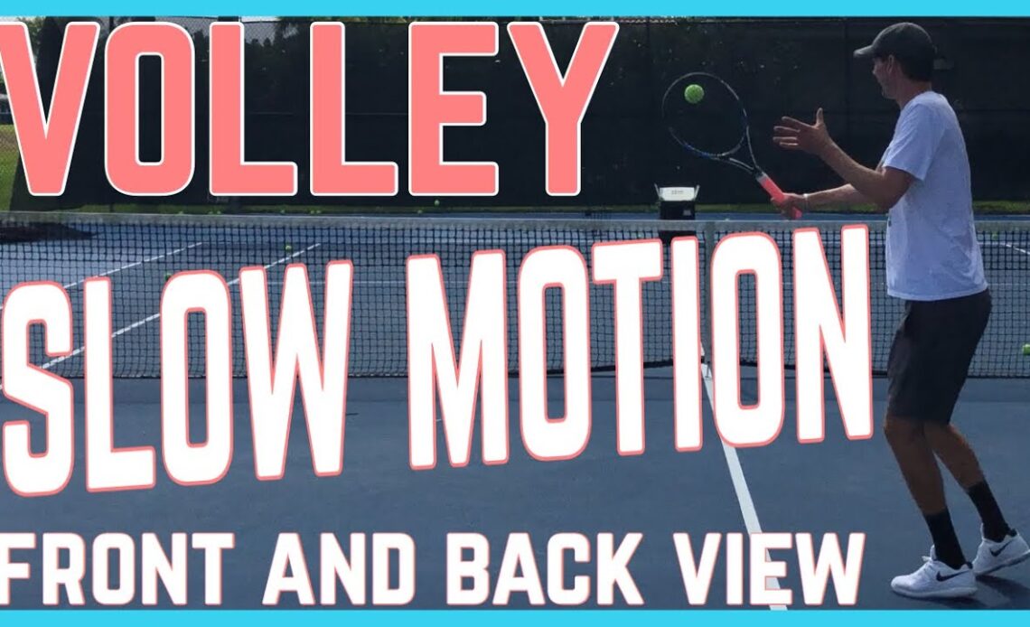 Volley Slow Motion - Front And Back View
