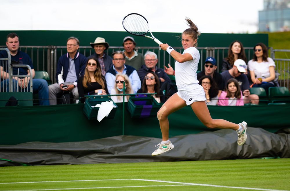 One year after taking an indefinite break from tennis due to depression, Maja Chwalinska&apos;s comeback gained ground when the No.170-ranked Pole, 20, qualified for Wimbledon and upset Katerina Siniakova to reach round two.