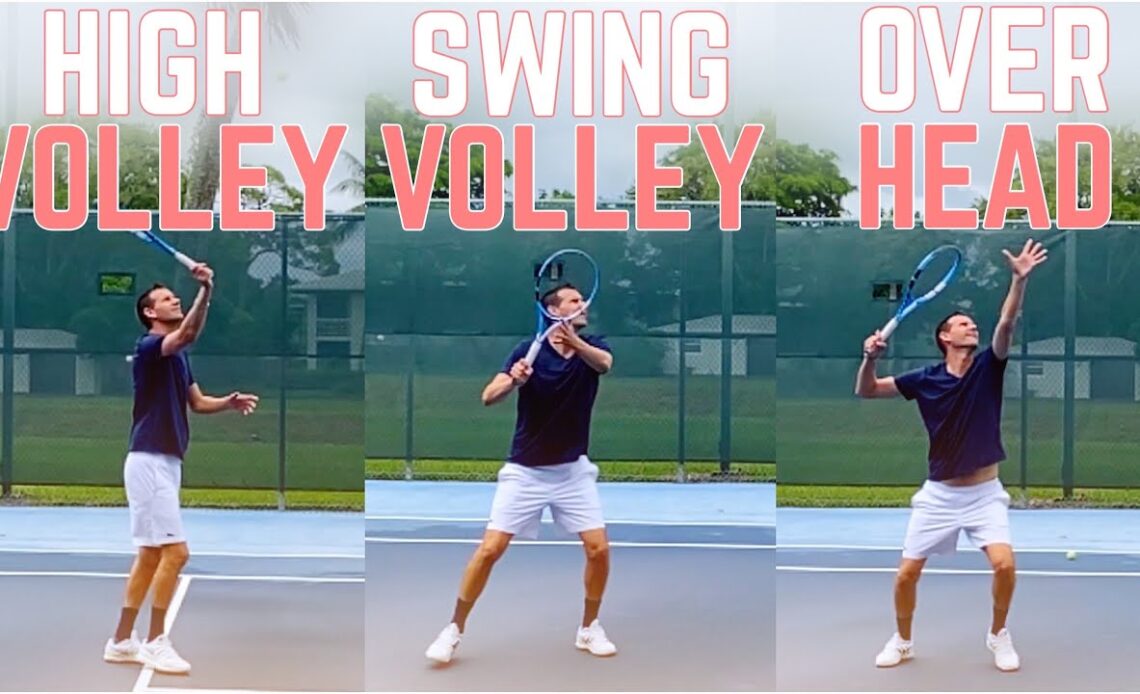 When to Hit High Volley vs Swing Volley vs Overhead | Shot Selection at The Net