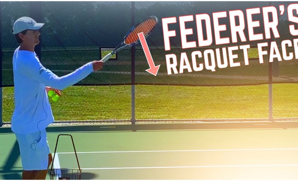 Why the Racquet Face Closes on the Federer Forehand