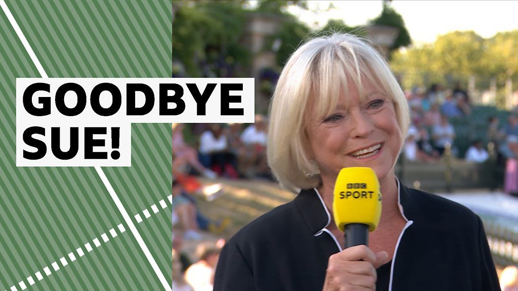 Wimbledon: 'She's the GOAT' - emotional Sue Barker and BBC Sport pundits react to tribute