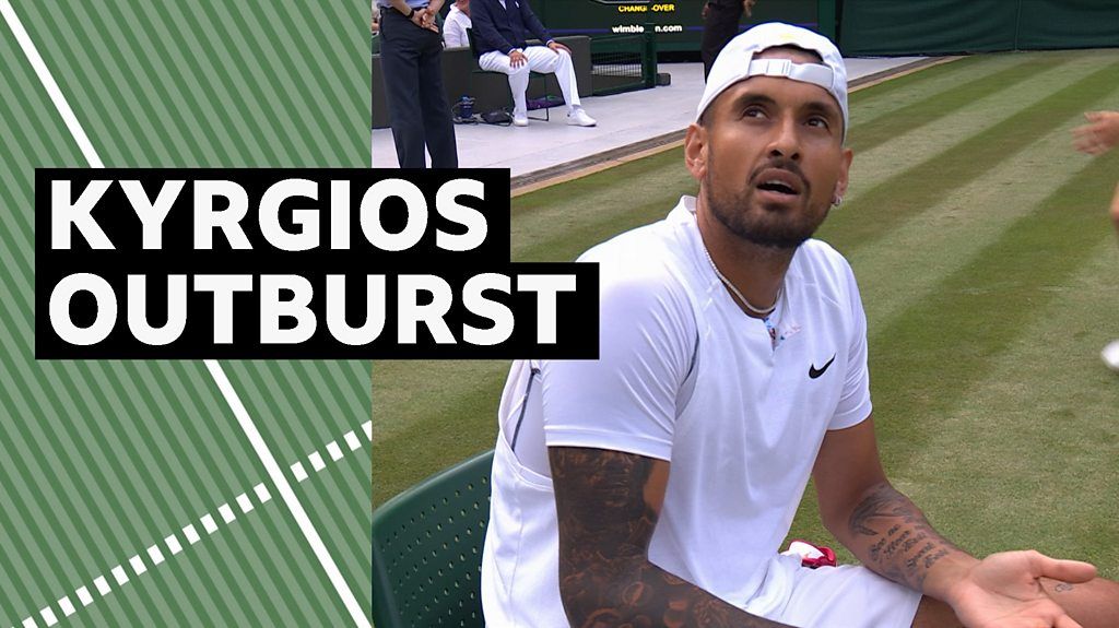 Wimbledon 2022: 'Get a new ref!' - Nick Kyrgios hits out at umpire after wrong call