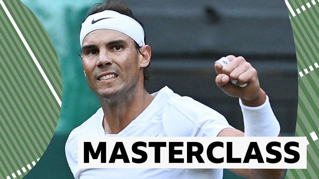 Wimbledon 2022: 'Magnificent' Rafael Nadal cruises into quarter-finals against Botic van de Zandschulp