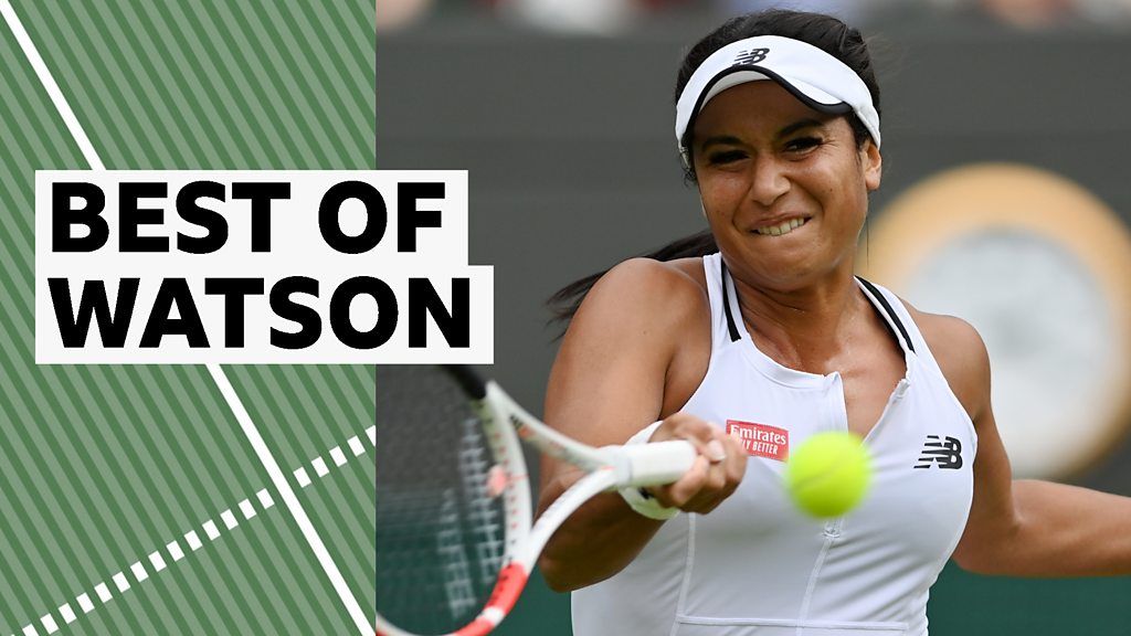 Wimbledon 2022: Heather Watson's career-best performance against Kaja Juvan