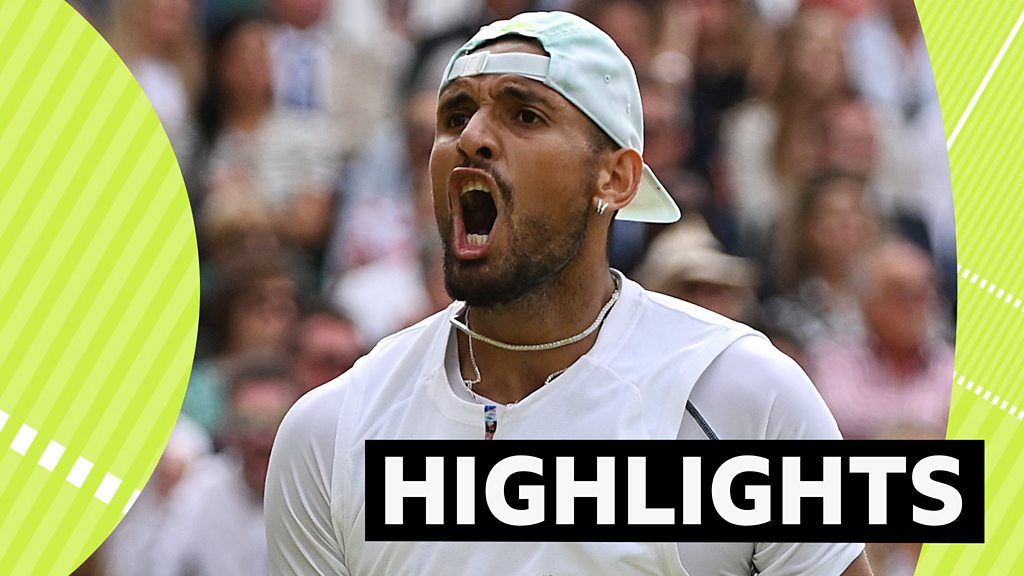 Wimbledon 2022: Nick Kyrgios beats Brandon Nakashima in comeback despite injury - highlights