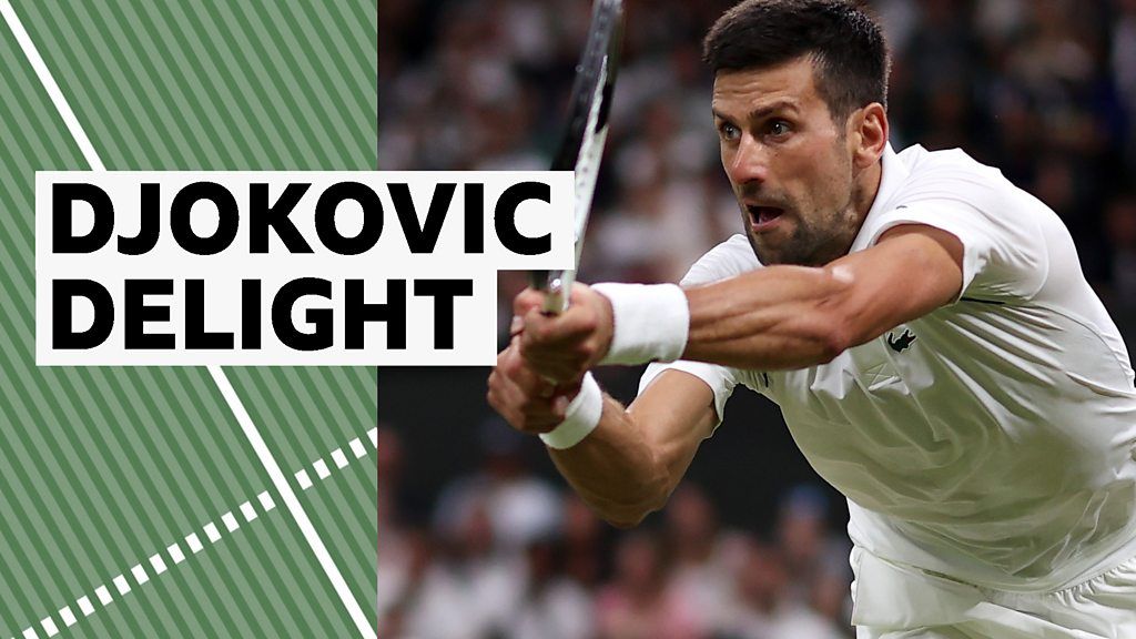 Wimbledon 2022: Novak Djokovic 'A pleasure to watch him on Centre Court'