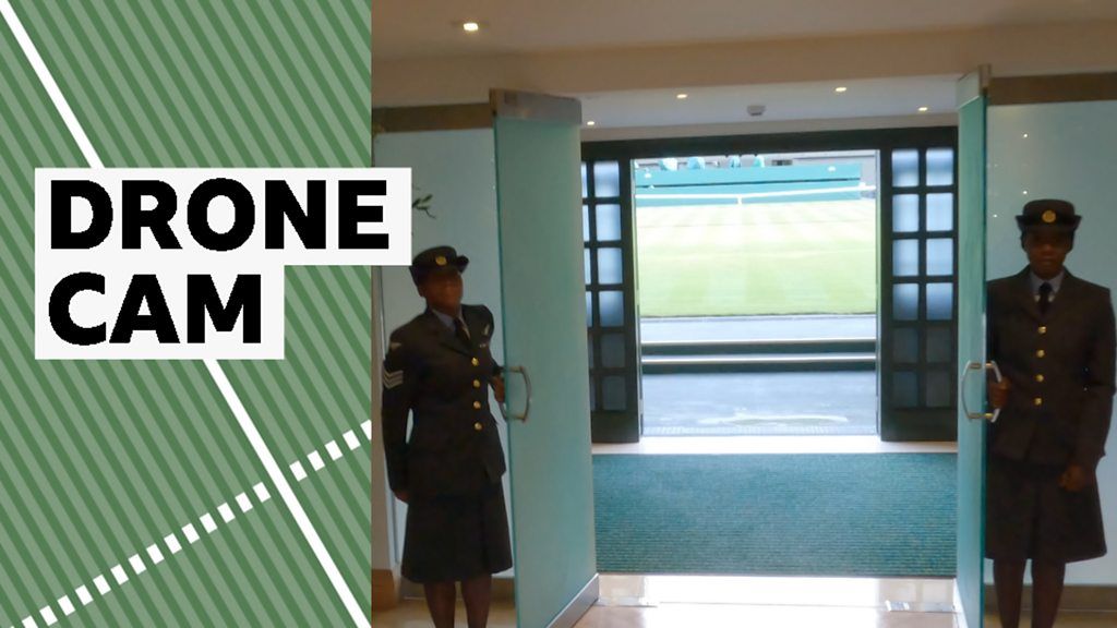 Wimbledon 2022: Watch amazing drone footage of Wimbledon's Centre Court