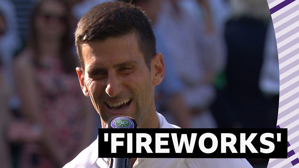 Wimbledon: Novak Djokovic anticipates 'fireworks' in final against Nick Kyrgios