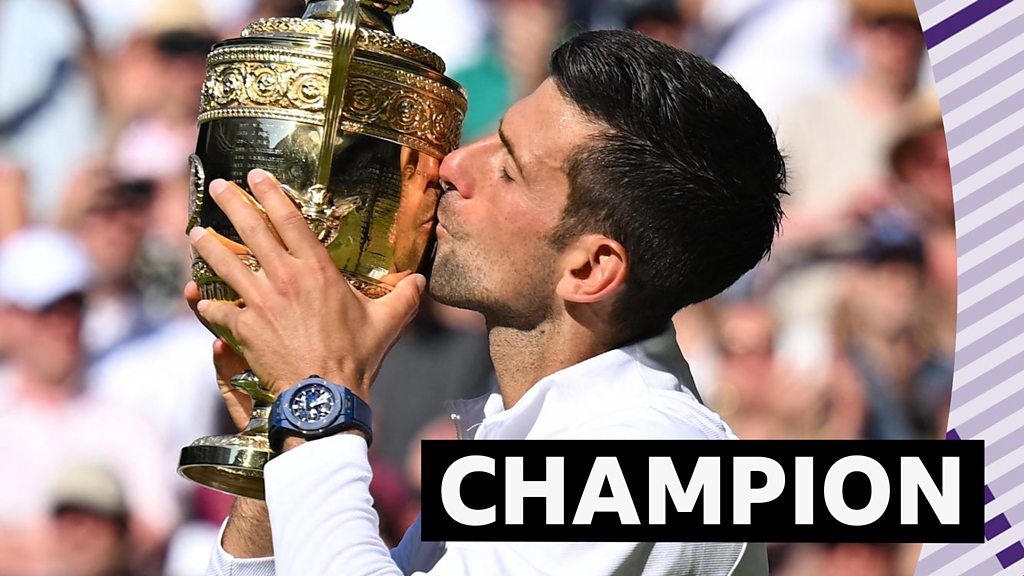 Wimbledon: Novak Djokovic beats Nick Kyrgios to win seventh Wimbledon men's singles title