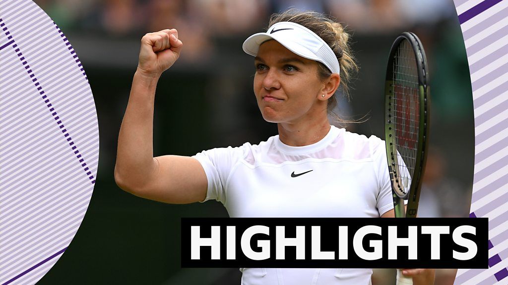 Wimbledon: Simona Halep dominates Amanda Anisimova to make Wimbledon semi-finals