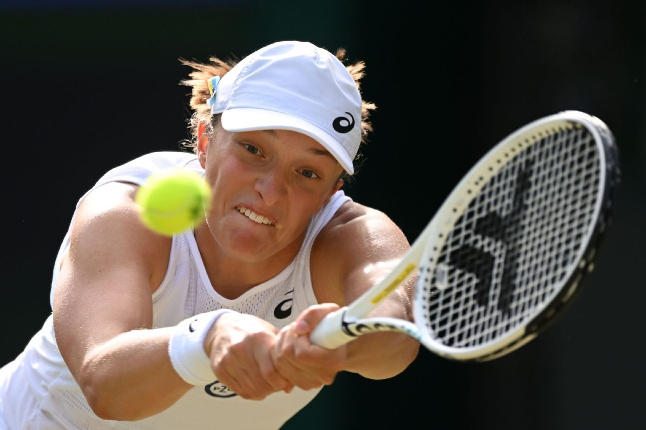World No. 1 Iga Swiatek loses at Wimbledon to end win streak at 37 matches