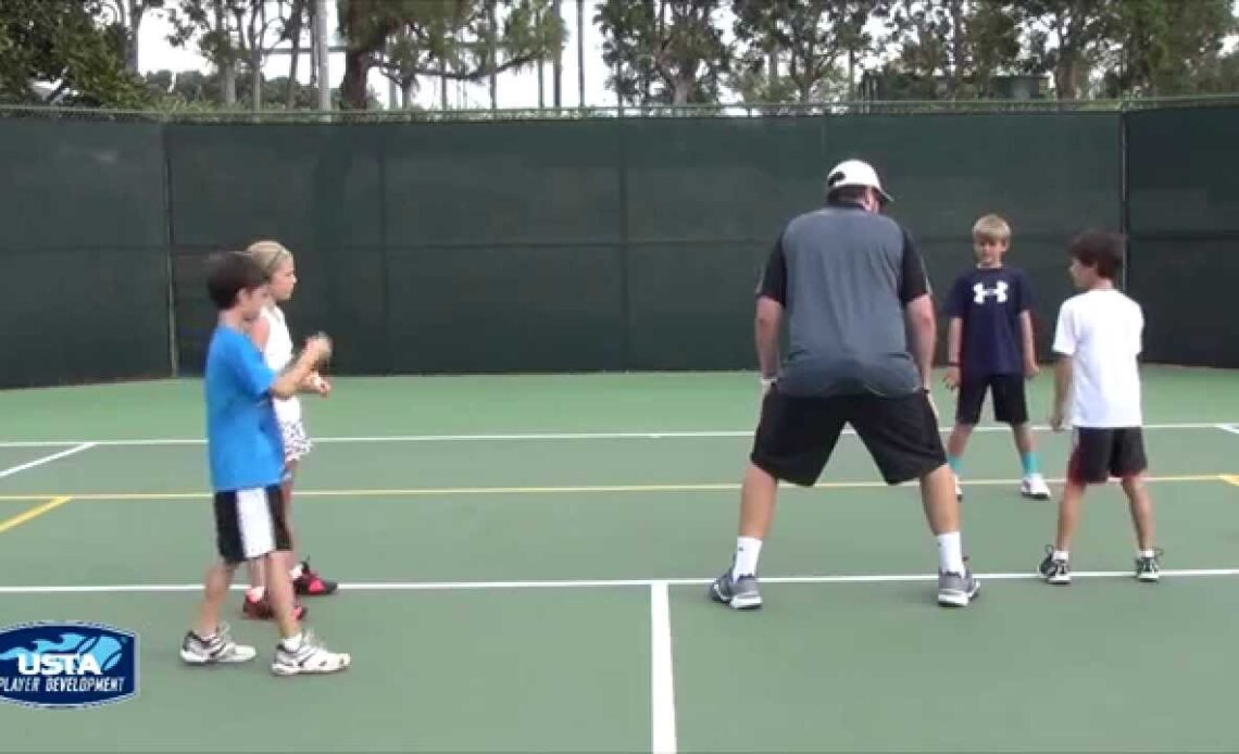 Youth Athletic Development Exercises -  Ball Reaction Progression (1 of 6)