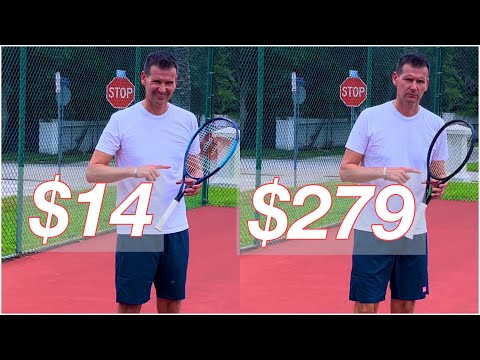 Cheapest VS Most Expensive TENNIS RACQUET TEST