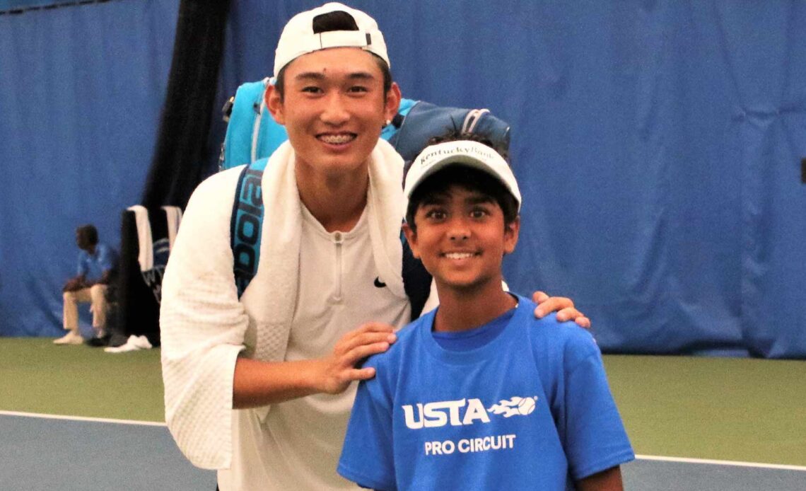 Chinese Tennis Star Shang Juncheng Rescues Heat Stricken Ballkid | ATP Tour