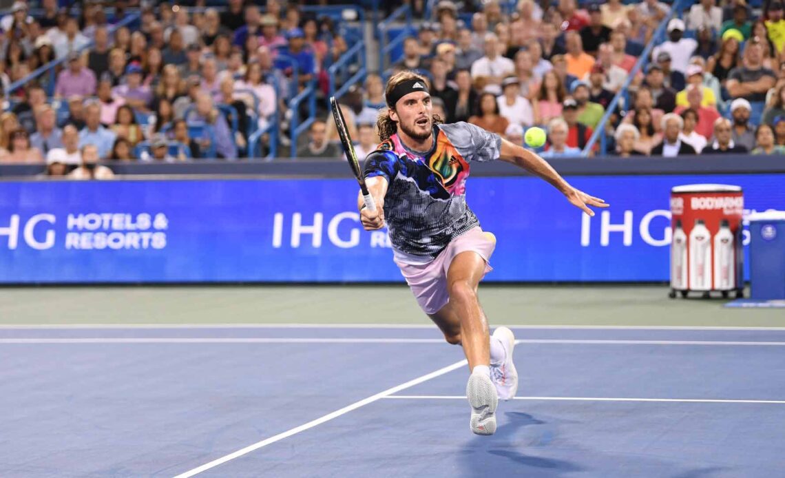 Clutch Stefanos Tsitsipas Edges Daniil Medvedev To Reach First Cincinnati Final | ATP Tour