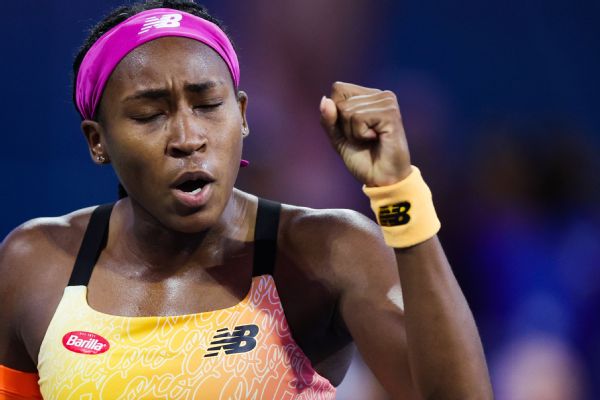 Coco Gauff bests Naomi Osaka in straight sets in Mubadala Silicon Valley Classic