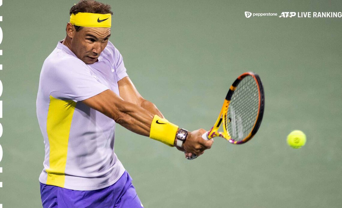 Rafael Nadal, Daniil Medvedev Lead Five-Way Battle For No. 1 At US Open | ATP Tour