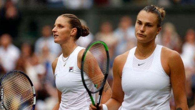 Pliskova and Sabalenka