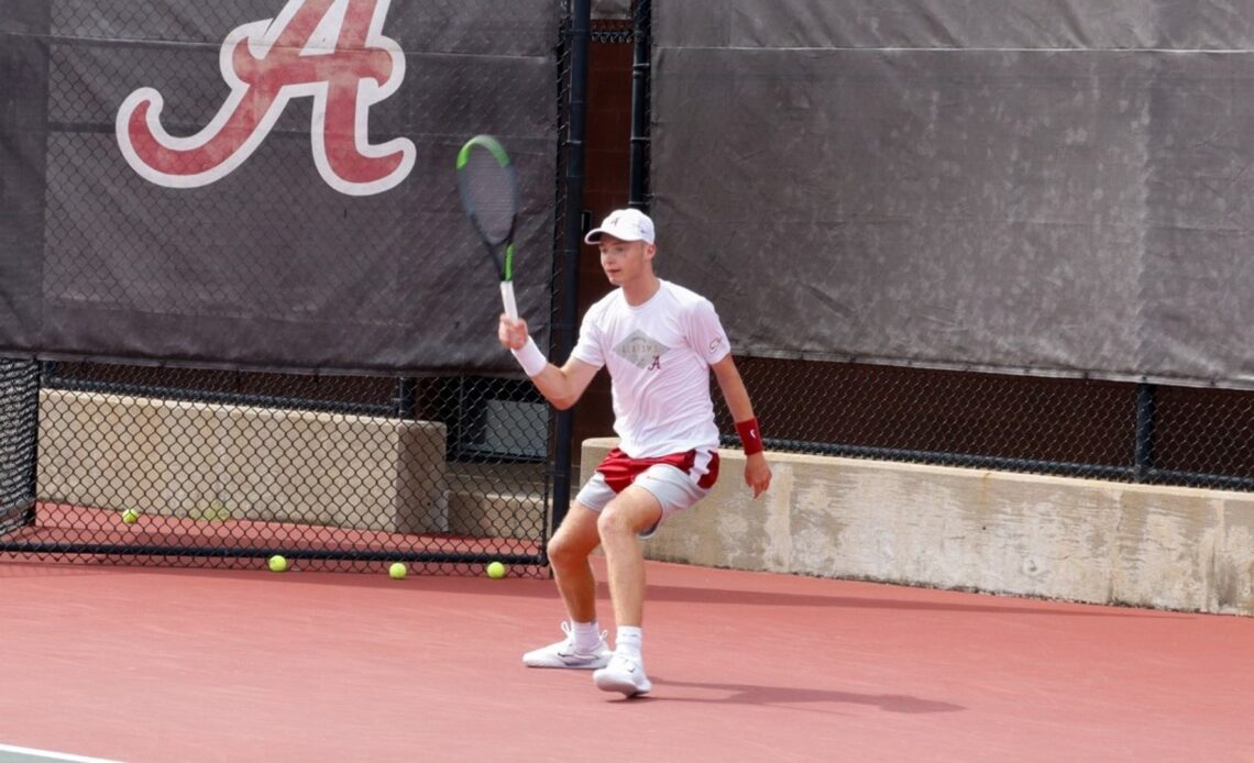 Alabama Men’s Tennis Concludes Bobby Bayliss Invitational