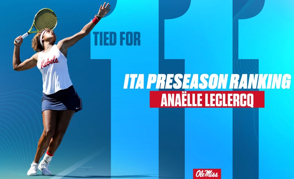 Anaëlle Leclercq-Ficher Earns Ranking in ITA Preseason Poll