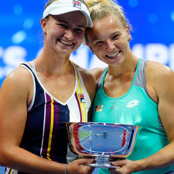 Barbora Krejcikova and Katerina Siniakova rally to secure their first US Open doubles championship