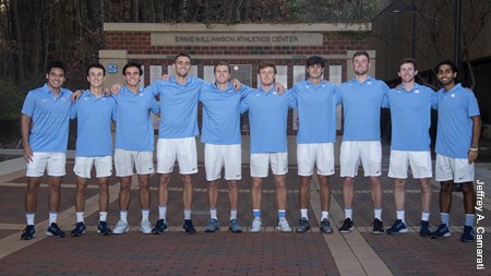 Celebrating The 2022 Tar Heel Men's Tennis Team