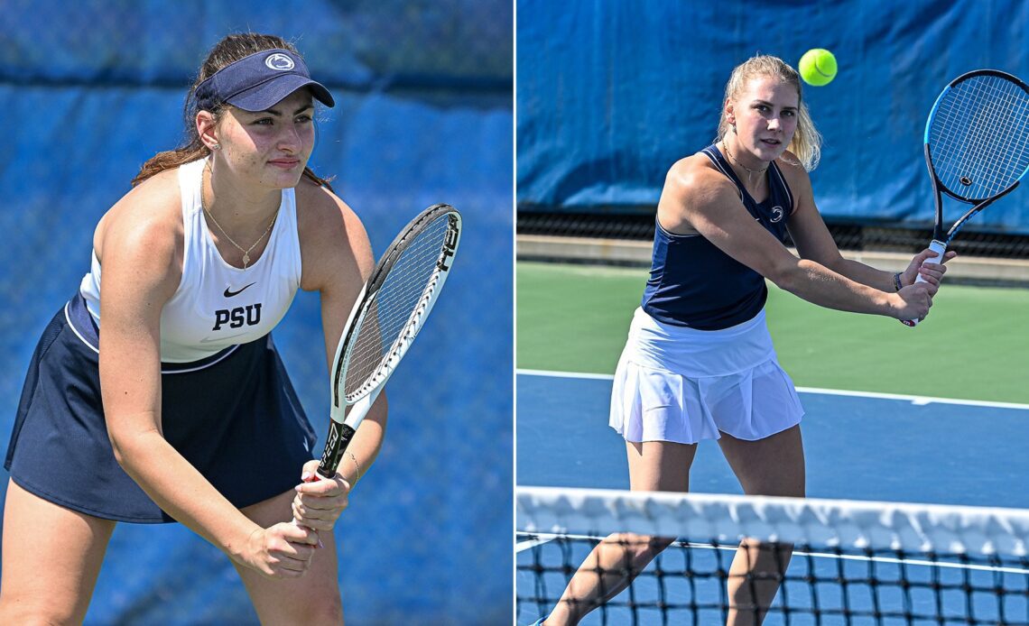 Chekhlystova and Zuffova to Compete at the ITA Women's All-American Championships