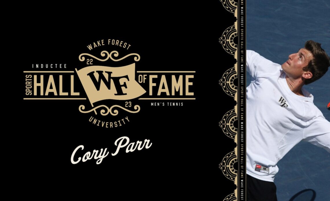 Cory Parr Latest Inductee for Wake Forest Sports Hall of Fame