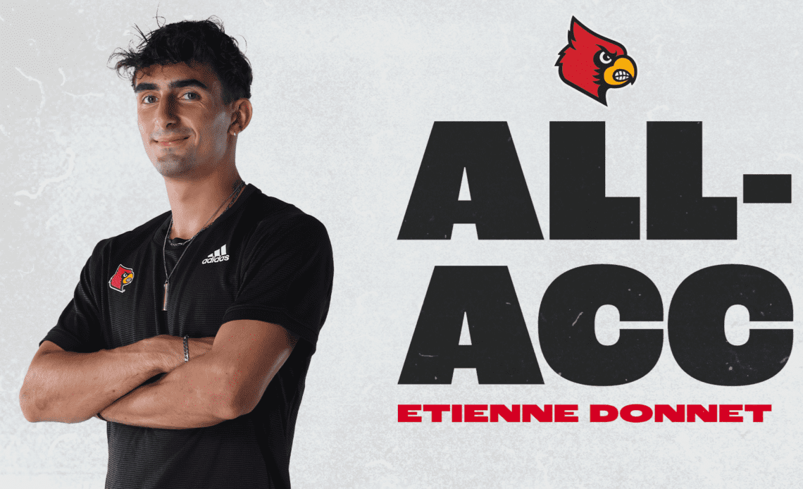 Donnet Earns All-ACC Honors - University of Louisville Athletics